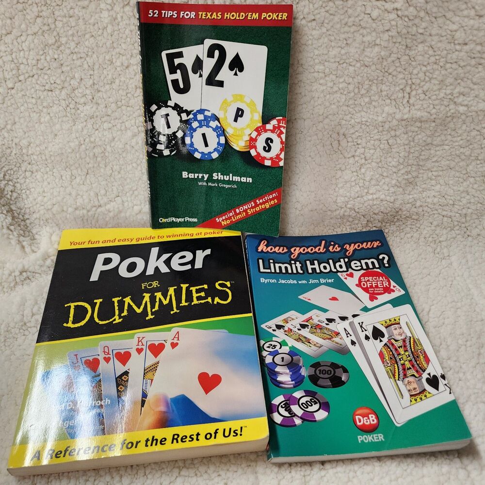 Poker Bundle 3 books Bundle #1